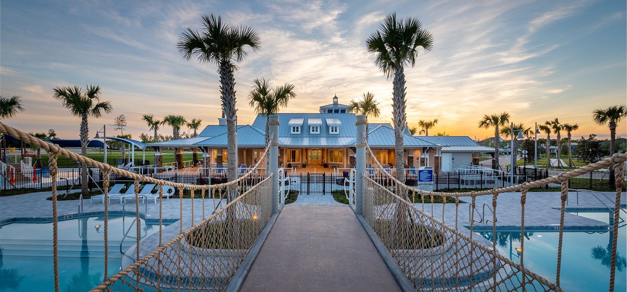 Silver Leaf Amenity Pool Dusk 1of2 Silver Leaf Amenity Pool Dusk 1of2