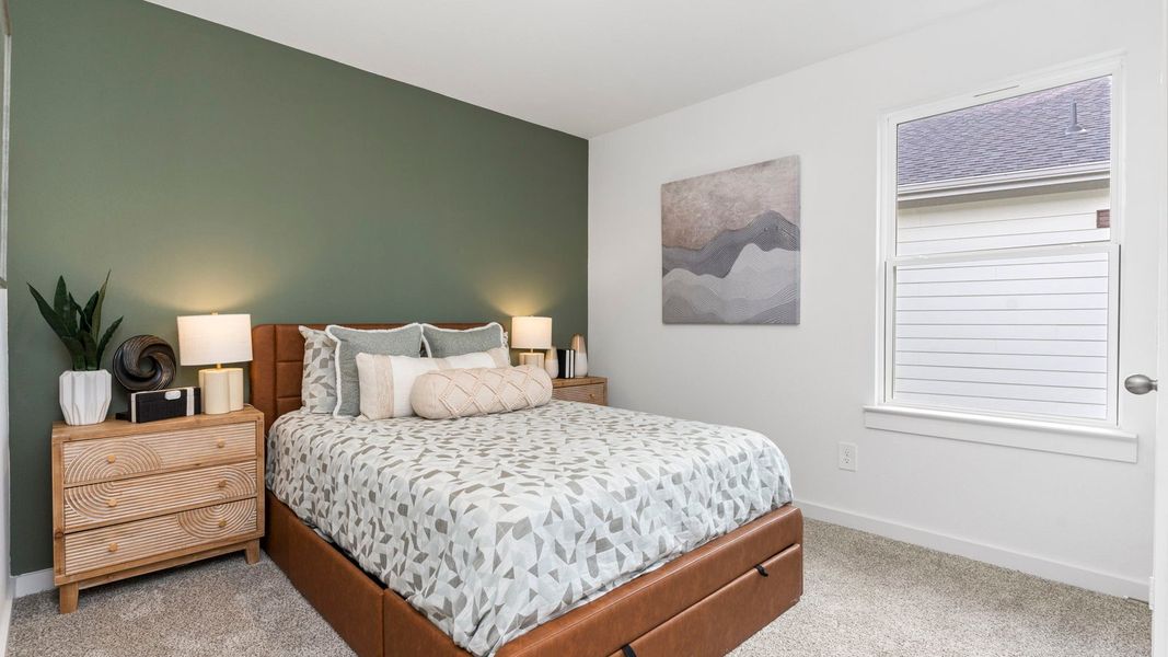 Furnished interior in a model home at Sorrento in Richmond (Image 26).