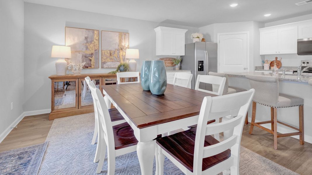 Furnished interior in a model home at Riggs Pointe in Millington (Image 6).