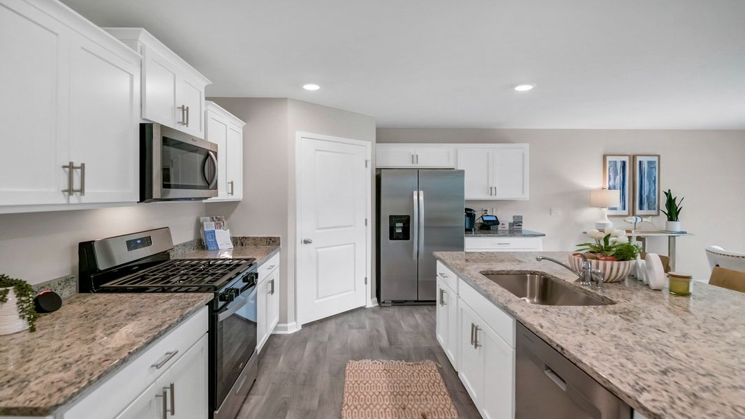 Furnished interior in a model home at Gates Village in Lugoff (Image 13).