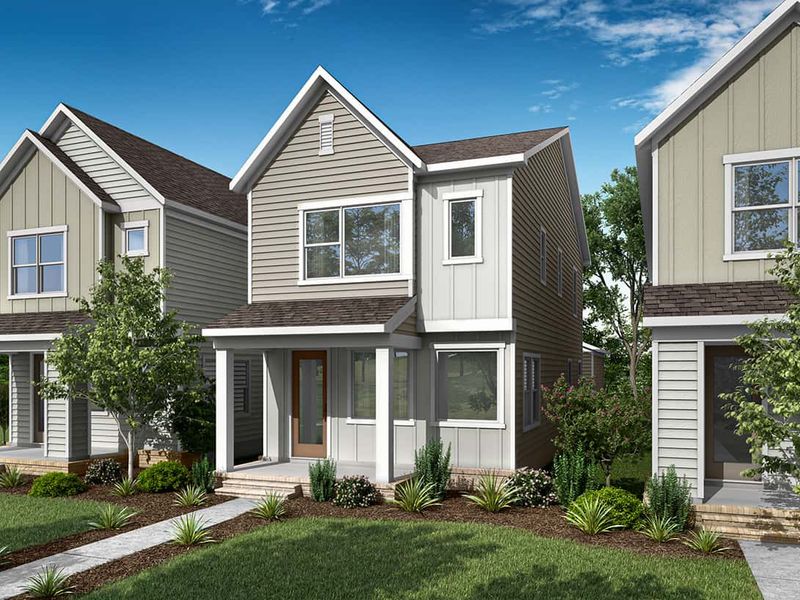 Front exterior of a home in the Chatham Park community, located in Pittsboro, NC (Image 18).