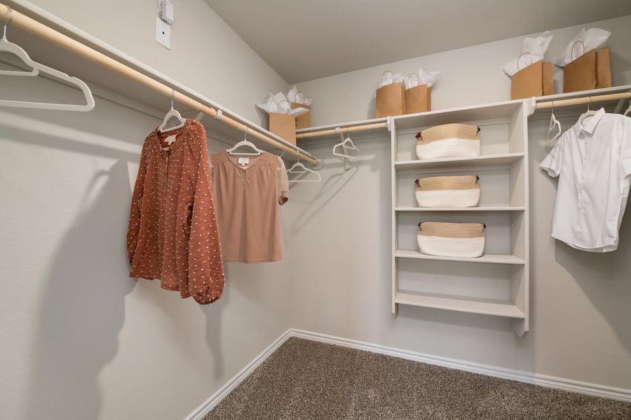 Furnished interior in a model home at Clayton Ranch in Copperas Cove (Image 21). Furnished interior in a model home at Clayton Ranch in Copperas Cove (Image 21).