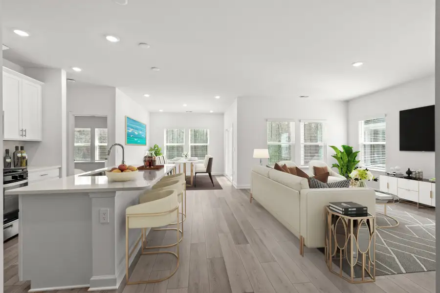 Furnished interior in a model home at Palmetto Place in Longs (Image 7).