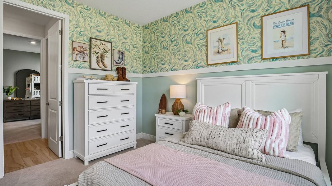 Furnished interior in a model home at Hammock at Two Rivers in Zephyrhills (Image 93).