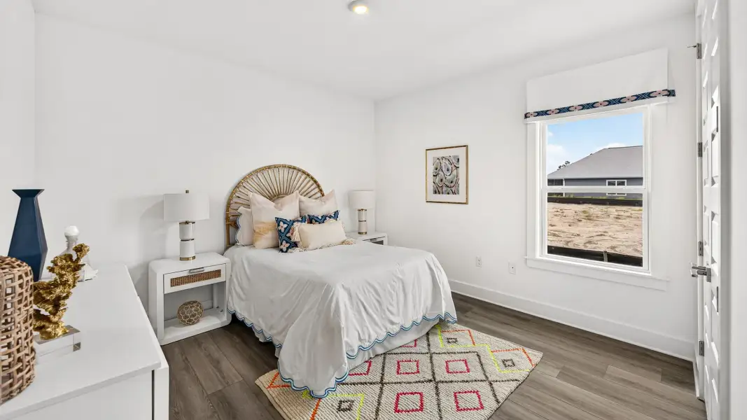 Furnished interior in a model home at WindMark Beach Emerald Series in Port Saint Joe (Image 19). Furnished interior in a model home at WindMark Beach Emerald Series in Port Saint Joe (Image 19).