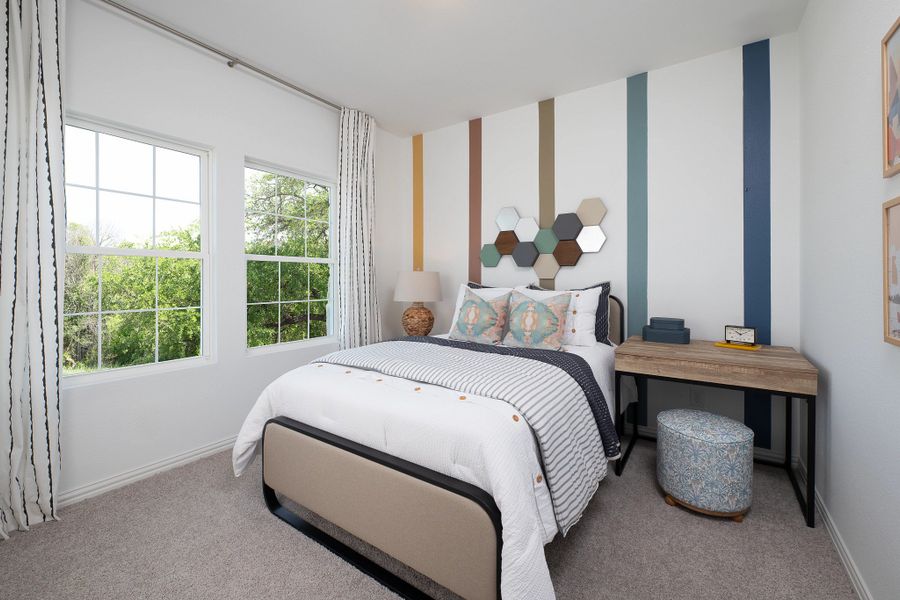 Furnished interior in a model home at Brookshire at Legacy Hills-60s in Celina (Image 13).