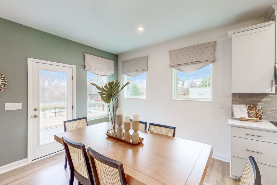 Furnished interior in a model home at Watkins Grove in Raleigh (Image 6).