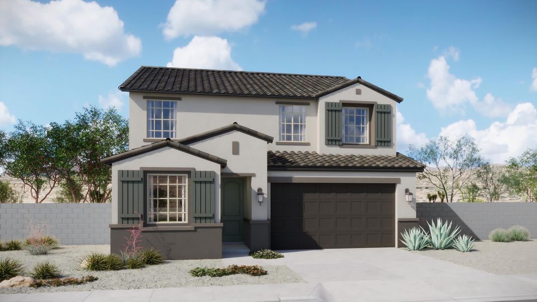Spanish Elevation | Virgo at Rialta | New Homes in Mesa, AZ by Landsea Homes