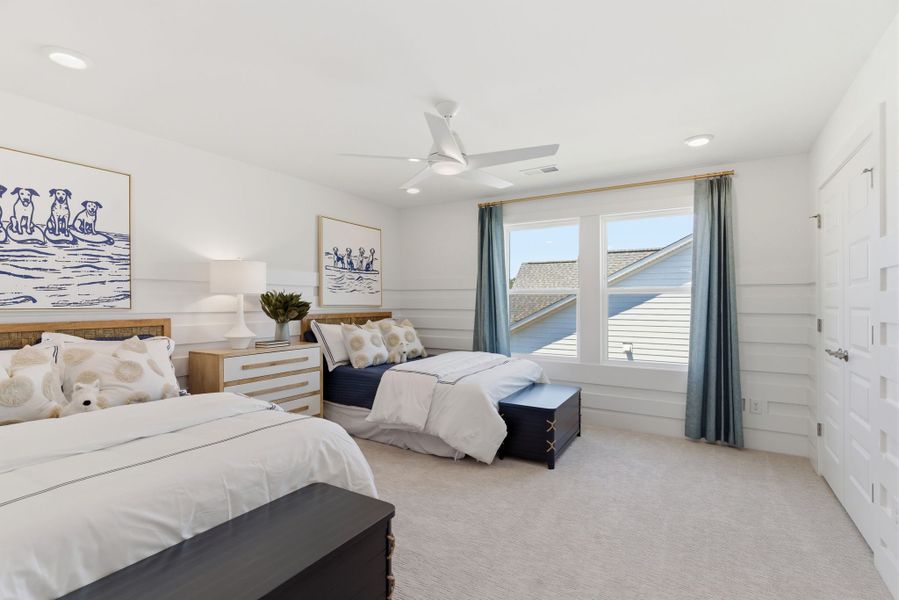 Furnished interior in a model home at Terrapin in Leland (Image 35). Furnished interior in a model home at Terrapin in Leland (Image 35).