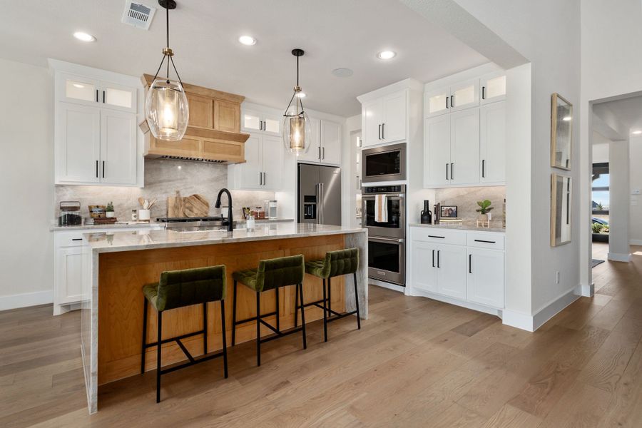 Plan 1687 North Sky 65s Kitchen Photo by American Legend Homes