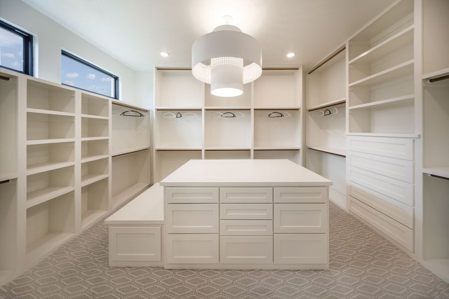 Furnished interior in a model home at Harper Estates in Celina (Image 9).