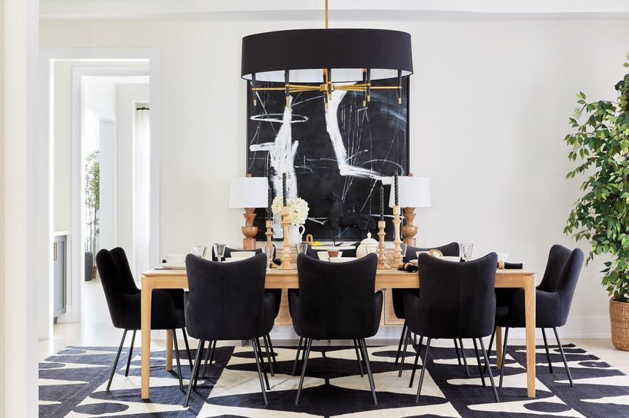 Furnished interior in a model home at Palma Del Lago in Miami Lakes (Image 6).