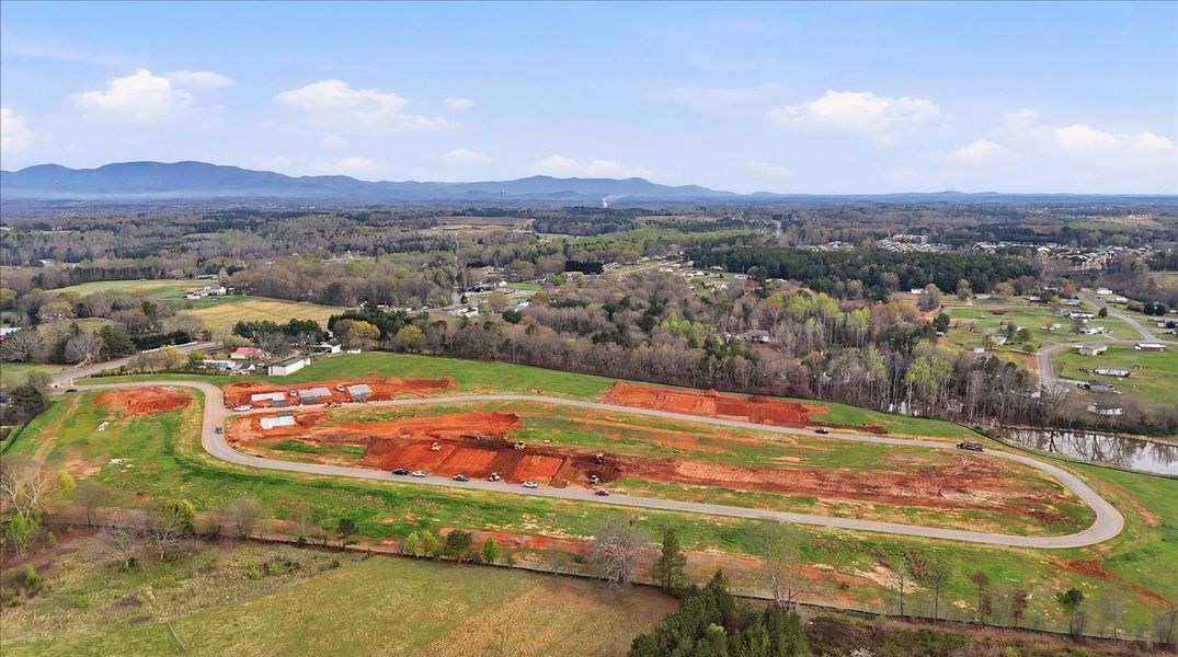 Site preparation and early development at Davis Heights in Inman, SC (Image 25). Site preparation and early development at Davis Heights in Inman, SC (Image 25).