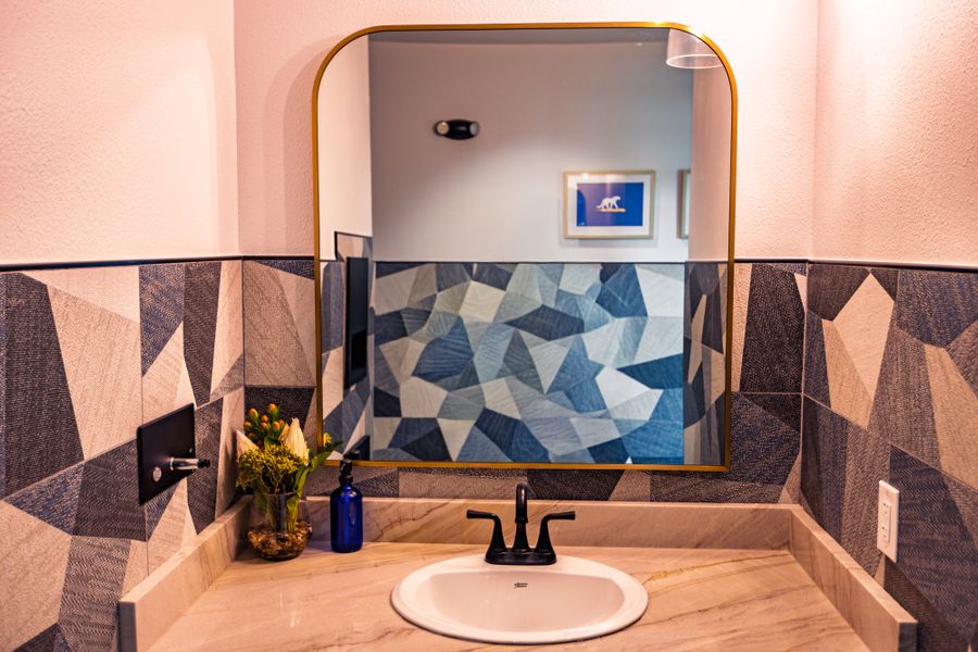 Designer Restroom at M3 Ranch Clubhouse