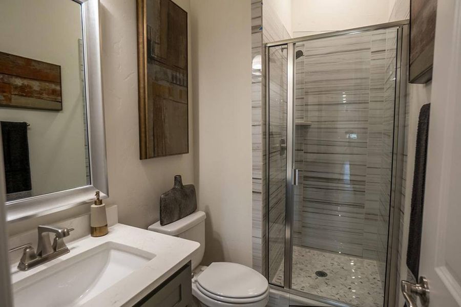 Furnished interior in a model home at Parker Ranch in Parker (Image 12).