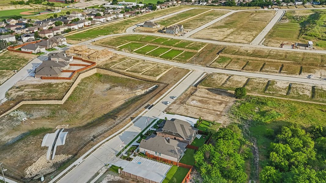 Site preparation and early development at Westpoint Park in Fort Worth, TX (Image 39).