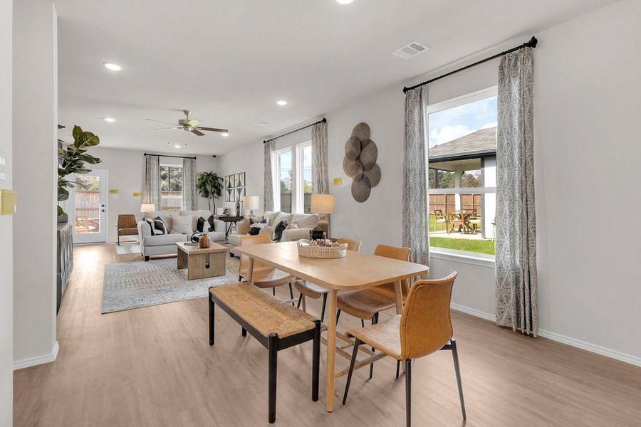 Furnished interior in a model home at Colony at Pinehurst in Pinehurst (Image 27).