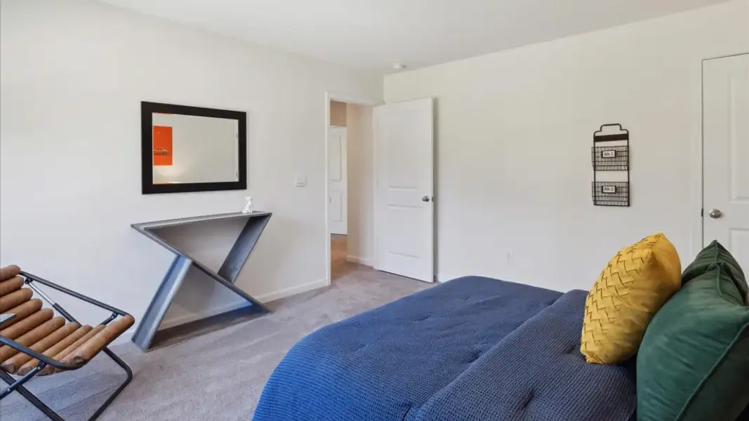 Furnished interior in a model home at Town Creek Crossing in Lenoir City (Image 16). Furnished interior in a model home at Town Creek Crossing in Lenoir City (Image 16).