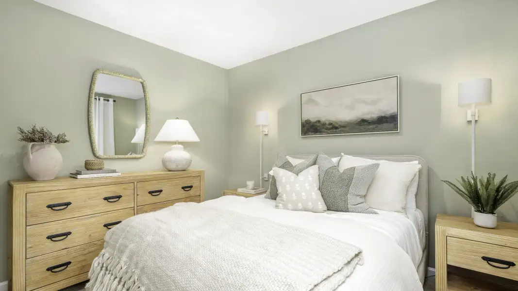 Furnished interior in a model home at Madison Gardens in Lexington (Image 5). Furnished interior in a model home at Madison Gardens in Lexington (Image 5).
