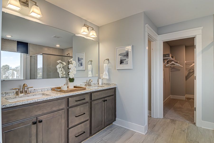 Furnished interior in a model home at Verona in Burlington (Image 13).
