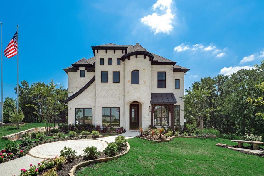 Front exterior of a home in the Heritage Ridge Estates community, located in Plano, TX (Image 1). Front exterior of a home in the Heritage Ridge Estates community, located in Plano, TX (Image 1).