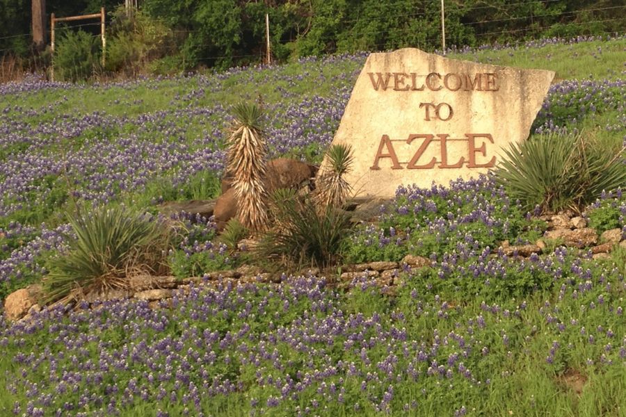 Entrance to the Cotten Creek community in Azle, TX, featuring signage and landscaping (Image 9). Entrance to the Cotten Creek community in Azle, TX, featuring signage and landscaping (Image 9).