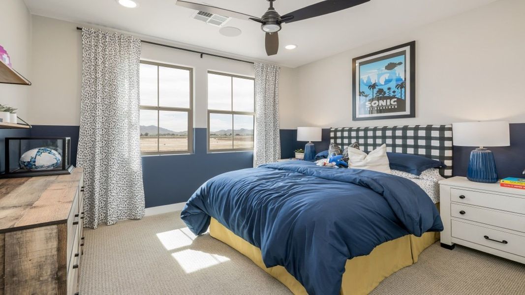 Furnished interior in a model home at Eminence at Alamar in Avondale (Image 18).