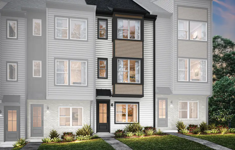 Front exterior of a home in the Southmont community, located in Charlotte, NC (Image 7).