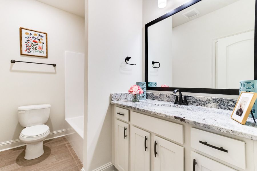 Furnished interior in a model home at Cardinal Estates in Bridge City (Image 8). Furnished interior in a model home at Cardinal Estates in Bridge City (Image 8).