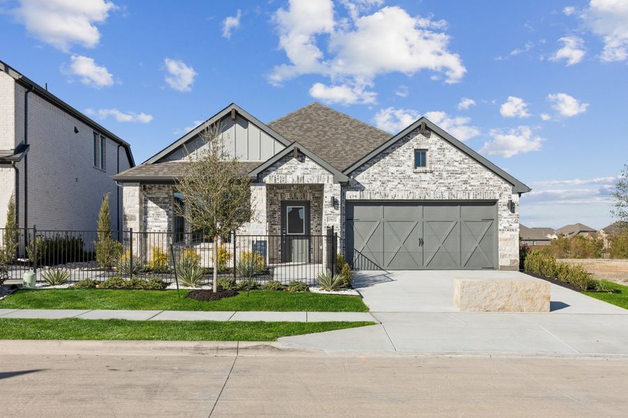 Morningstar Oscar Model Home in Aledo TX by Trophy Signature Homes