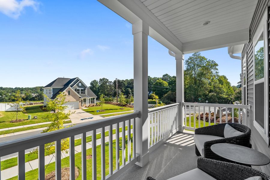 Webster II | Second Floor Porch