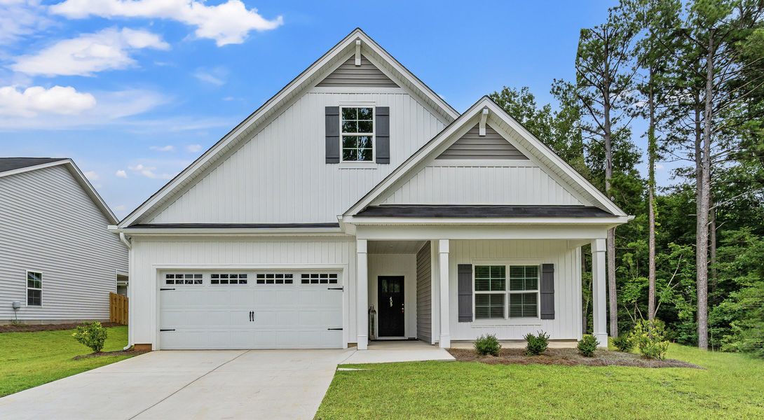 Front exterior of a home in the Broadway Lake community, located in Anderson, SC (Image 1). Front exterior of a home in the Broadway Lake community, located in Anderson, SC (Image 1).