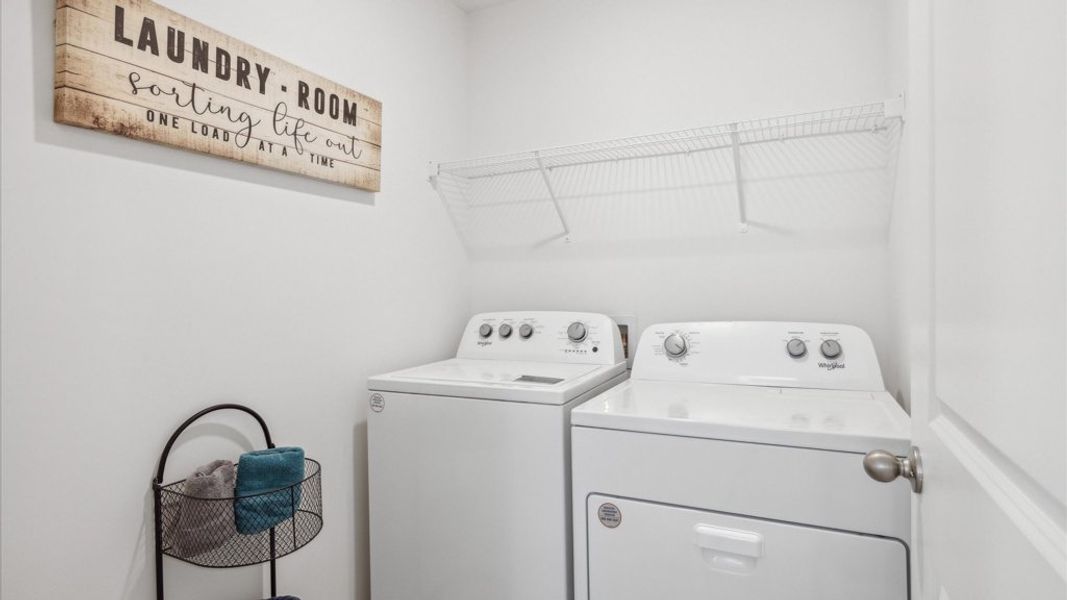 Furnished interior in a model home at Southwood in Morristown (Image 27).