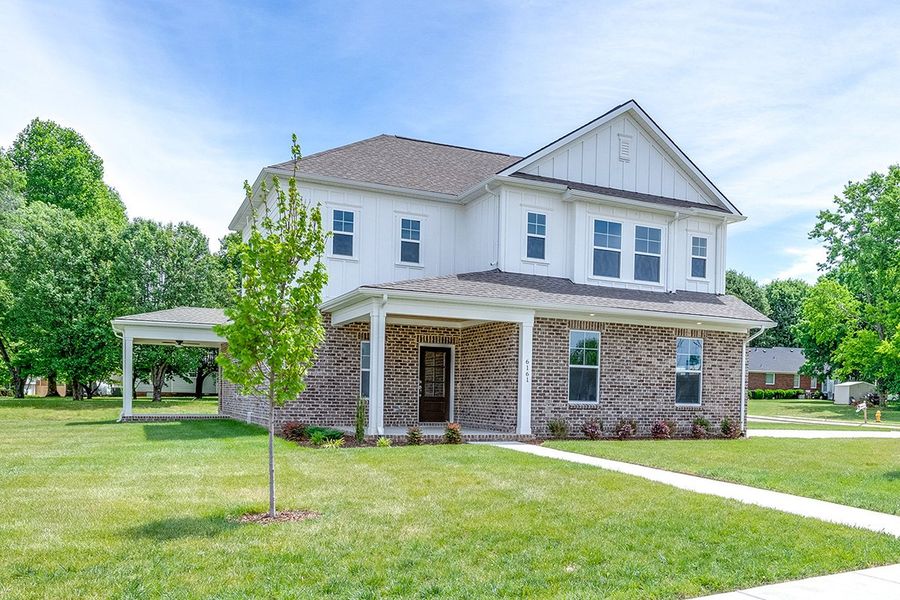 Front exterior of a home in the Rutherford community, located in Columbia, TN (Image 3).