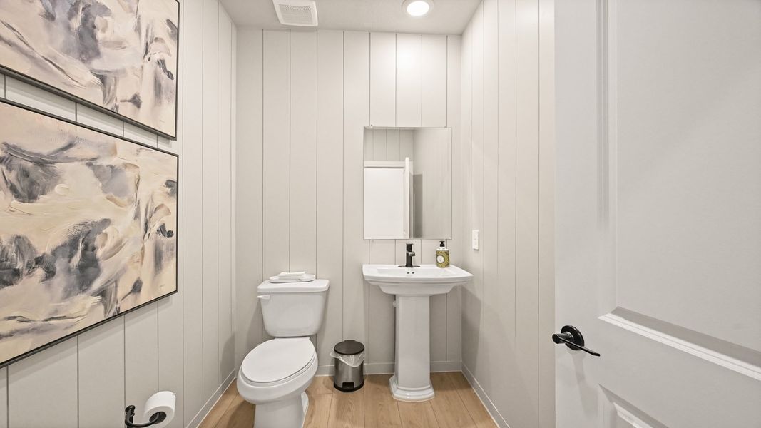 Furnished interior in a model home at Riverside Estates in Mont Belvieu (Image 25).