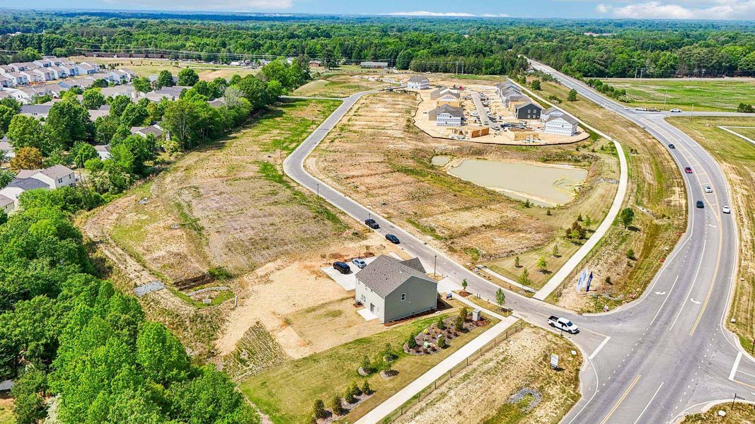 Site preparation and early development at Secrest Commons in Monroe, NC (Image 37).
