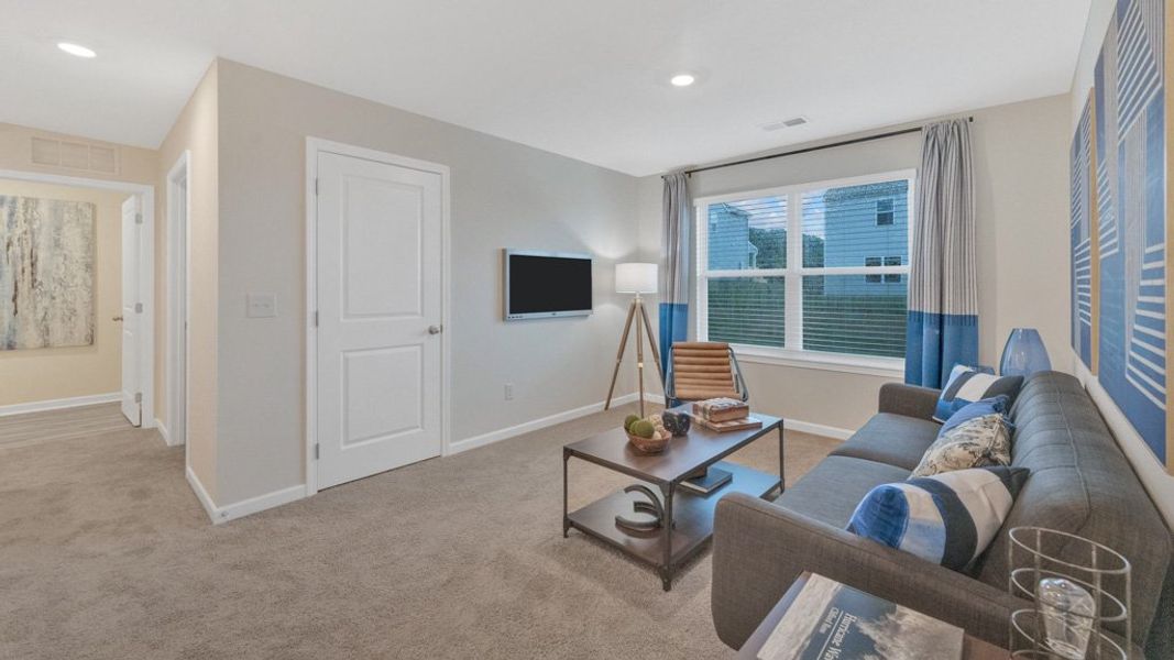 Furnished interior in a model home at Magnolia Ridge in Blountville (Image 16). Furnished interior in a model home at Magnolia Ridge in Blountville (Image 16).