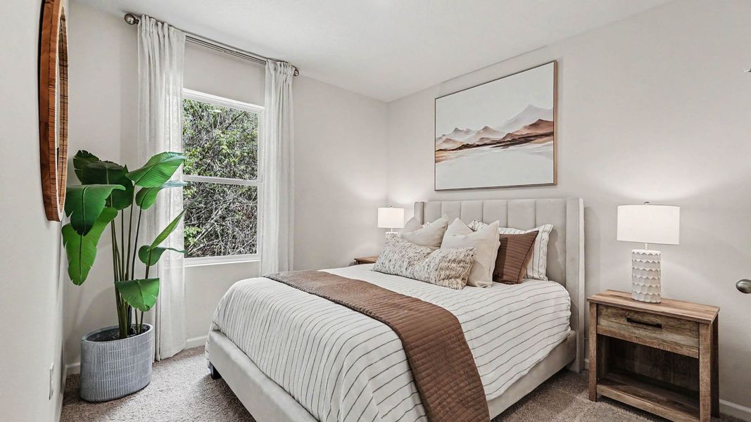 Furnished interior in a model home at Palm Bay in Palm Bay (Image 18). Furnished interior in a model home at Palm Bay in Palm Bay (Image 18).