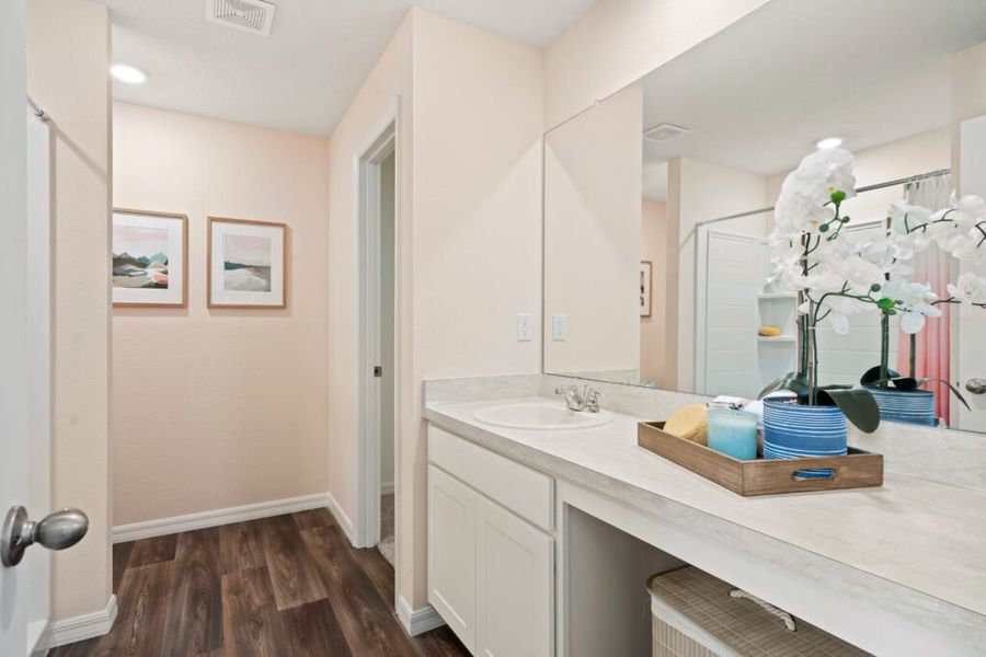 Furnished interior in a model home at Citrus Springs in Citrus Springs (Image 26).