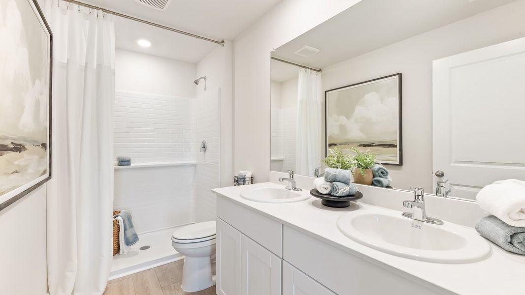 Furnished interior in a model home at Hemingway Pointe in Fort Myers (Image 22).