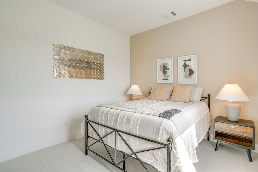 Furnished interior in a model home at Creekside in Royse City (Image 61).