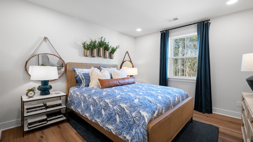 Furnished interior in a model home at Hobcaw in Mount Pleasant (Image 10). Furnished interior in a model home at Hobcaw in Mount Pleasant (Image 10).