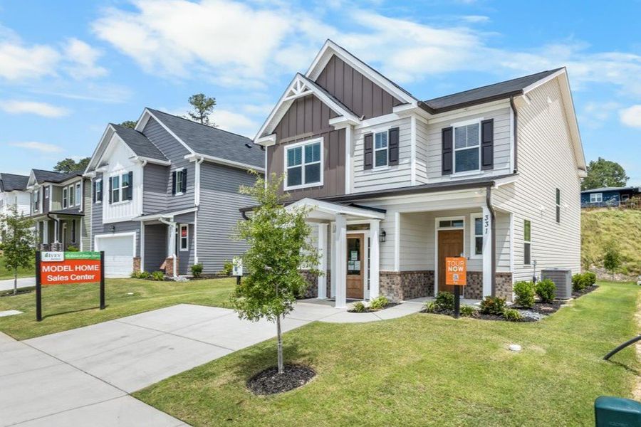Front exterior of a home in the Forrest Bluff community, located in North Augusta, SC (Image 3).