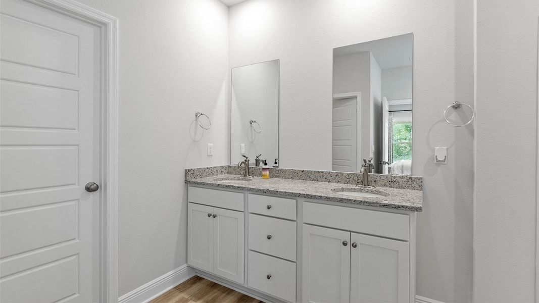 Furnished interior in a model home at Pine Dove Estates in Tallahassee (Image 29).