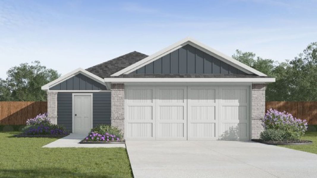 Front exterior of a home in the Allison Park community, located in Houston, TX (Image 4). Front exterior of a home in the Allison Park community, located in Houston, TX (Image 4).