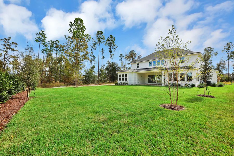 Exterior details of a home in Courtney Oaks at SilverLeaf, St. Augustine (Image 25).