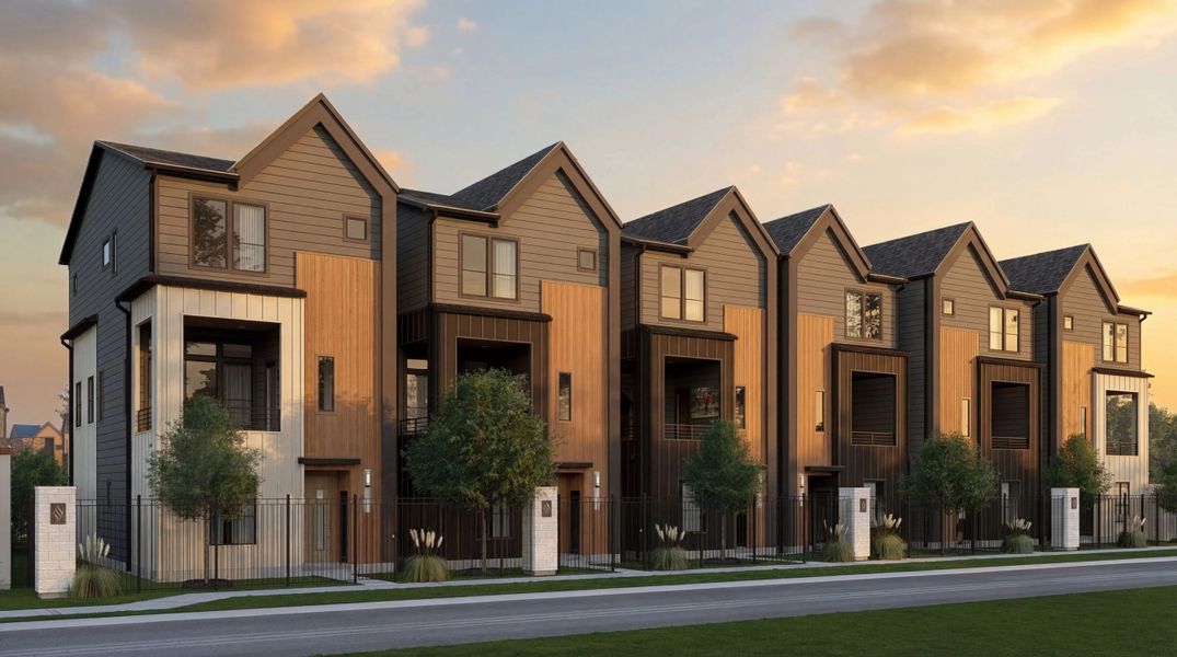 Front exterior of a home in the Shepherd Heights community, located in Houston, TX (Image 4). Front exterior of a home in the Shepherd Heights community, located in Houston, TX (Image 4).
