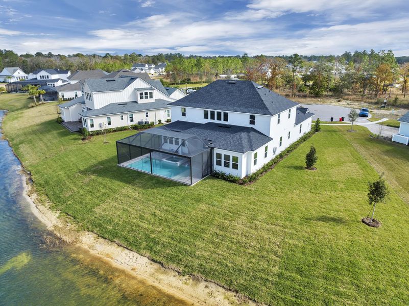 Exterior details of a home in Hidden Creek at SilverLeaf, St. Augustine (Image 25).