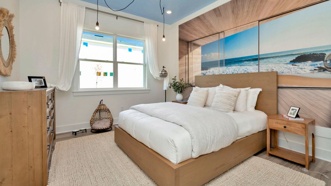 Furnished interior in a model home at Serengeti in Spring Hill (Image 8).