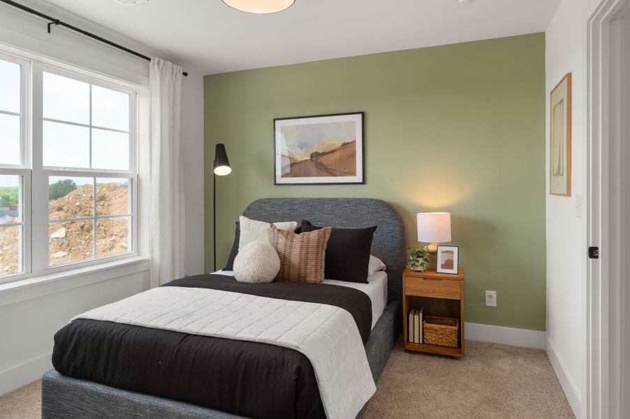 Furnished interior in a model home at The Chadwick in Nashville (Image 12).